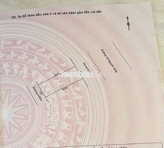 Bán lô đất 2 mặt tiền trước sau Võ Nguyên Giáp, ngay sát biển