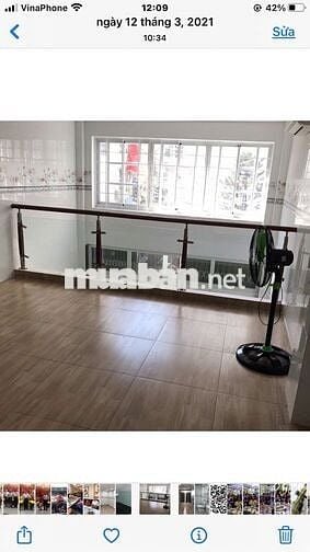 Cho thuê nhà hẻm Lê Văn Sỹ ngay trung tâm quận 3