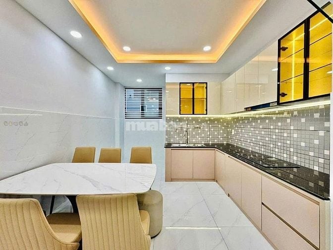 BÁN NHÀ HOT KHU D dân trí - hxh Ung Văn Khiêm - 1T3LST- 62m2 - 13,9 tỷ