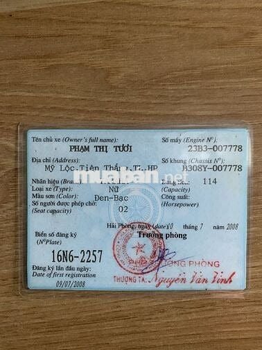 Bán chiếc xe Mio nguyên bản tất cả về chỉ việc đi