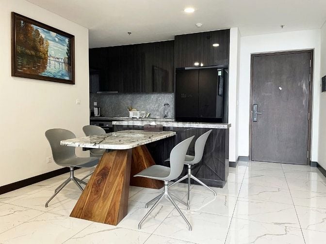 Cho thuê căn hộ 2PN Tầng 12 Empire City view sông 83m2 đầy đủ nội thất