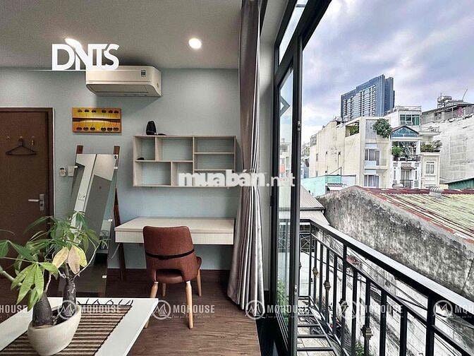 CHO THUÊ PHÒNG 35M2 Quận 1_Full Nt Máy Giặt Riêng_Balcony_Hẻm Oto