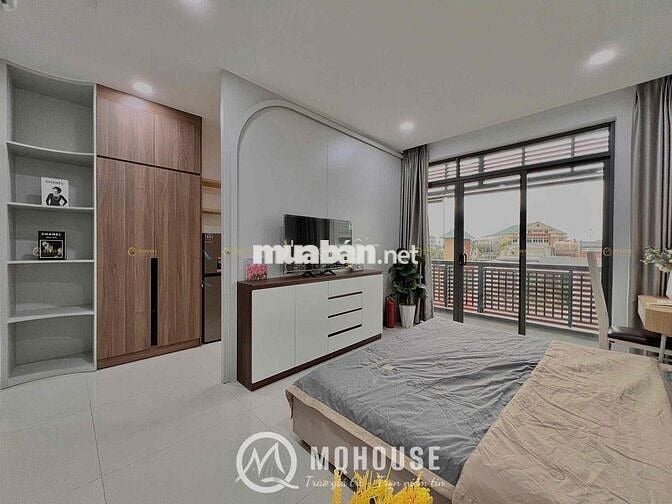 CHDV full nội thất studio tách bếp, ban công máy giặt riêng cực thoáng