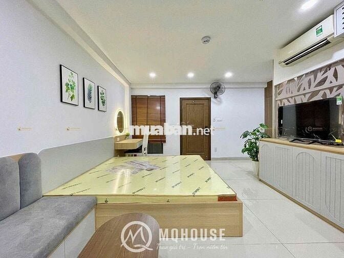 CHDV full nội thất studio tách bếp, ban công máy giặt riêng cực thoáng