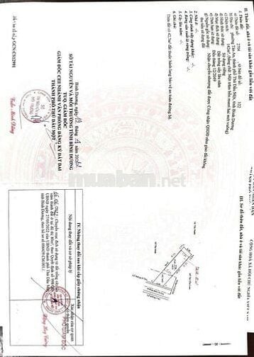 Đất Thủ Dầu Một Bình Dương. Ngay trường học Trần Bình Trọng.