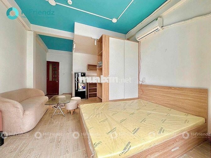 Siêu phần 1PN-Tách Bếp hướng ban công thoáng mát đầy đủ nội thất
