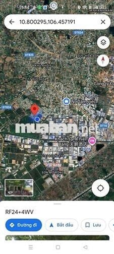 Đất mặt tiền đường nhựa 10m khu dân cư Tân Đức,giai đoạn 1