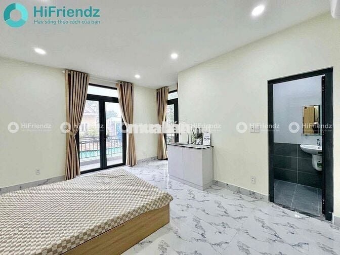 CHO THUÊ PHÒNG BAN CÔNG SIEU THOÁNG FULL NỘI THẤT NGAY THẠNH LỘC