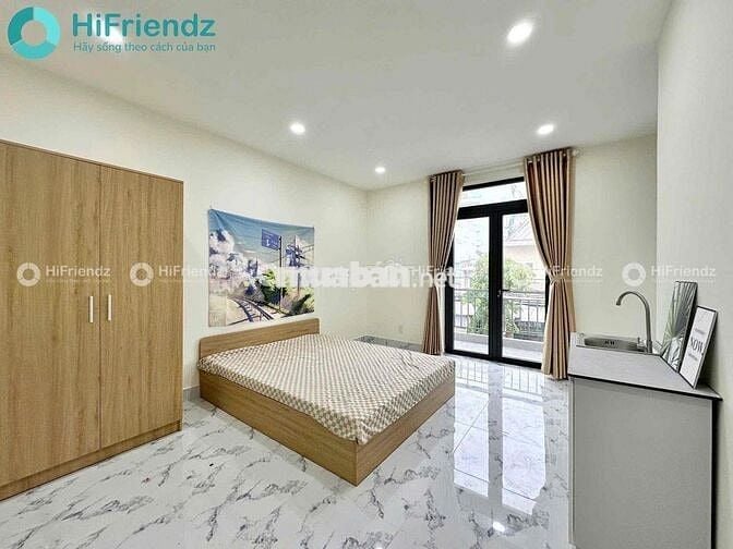 CHO THUÊ PHÒNG BAN CÔNG SIEU THOÁNG FULL NỘI THẤT NGAY THẠNH LỘC