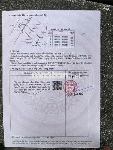 Bán đât An Phú Đông, Quận 12, cách sông Vàm Thuật 50m