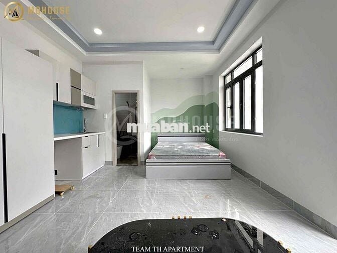 Căn hộ 1PN mới new 100%, nội thất đầy đủ, ban công thoáng, gần Q1,PN