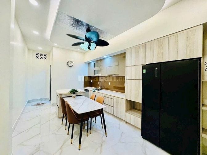 Nhà Nguyễn Gia Trí, Bình Thạnh 6tỷ890, Hoàn công đầy đủ, hẻm 10m, SHR