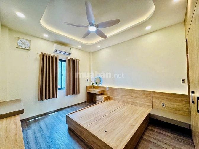 Nhà Nguyễn Gia Trí, Bình Thạnh 6tỷ890, Hoàn công đầy đủ, hẻm 10m, SHR