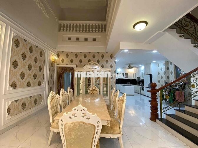 🧧Biệt Thự 5PN Full Nội Thất Châu Âu Cao Cấp - KDC An Ninh