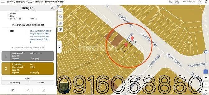 BÁN NHÀ MẶT TIỀN : 451 HAI BÀ TRƯNG - P. 8 - Q. 3 - TPHCM