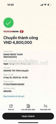 Bán Nam Hoà Xuân 110m2 giá chỉ 4.75 tỷ