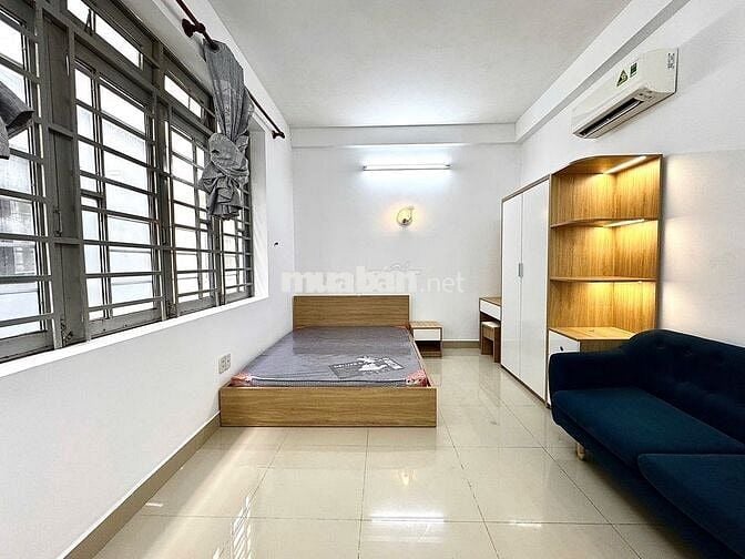 [PASS PHÒNG] Cửa sổ lớn/tách bếp đối diện cv Lê Thị Riêng,CMT8