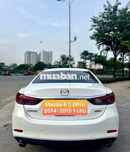 🚘 BÁN XE MAZDA 6 2.0 PREMIUM 2014