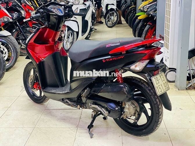 XE MÁY THỊNH PHÁT - VISION 110 ĐEN BIỂN HÀ NỘI