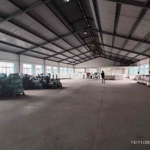 cho thuê kho xưởng ngay kcn vĩnh lộc quận Bình Tân DT 3500m2 300tr pcc