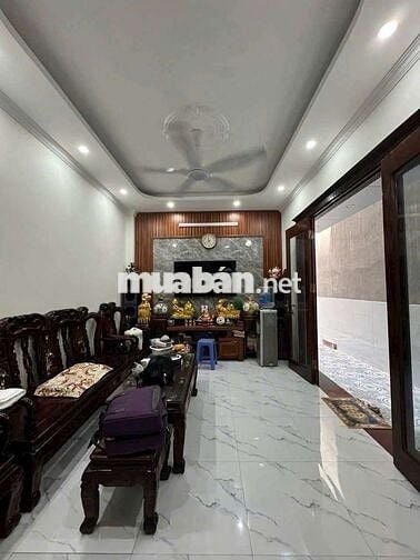 BÁN NHÀ MẶT NGÕ THẠCH BÀN LONG BIÊN 5 TỶ 40m 5 TẦNG Ô TÔ KINH DOANH