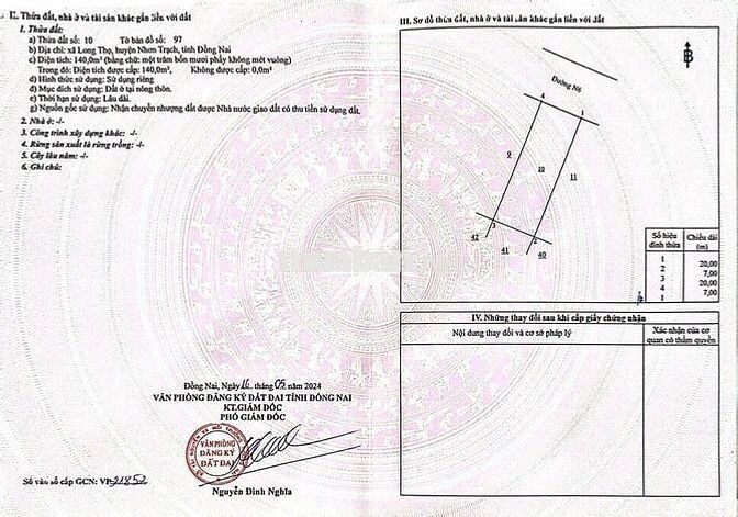CẦN BÁN 3 LÔ LIÊN KỀ SỔ SẴN DỰ ÁN HUD NHƠN TRẠCH. HOA HỒNG MÔI GIỚI.