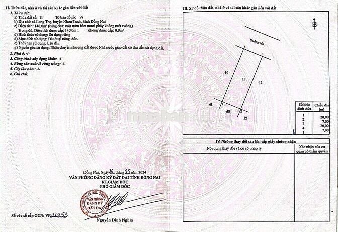 CẦN BÁN 3 LÔ LIÊN KỀ SỔ SẴN DỰ ÁN HUD NHƠN TRẠCH. HOA HỒNG MÔI GIỚI.