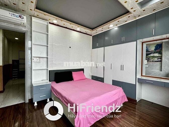Căn hộ 1 phòng ngủ 1 phòng khách cực rộng ngay chung chư bông sai