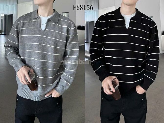 Kho hàng áo len nam mẫu trend, cơ bản sẵn hàng số lượng chạy sàn TMĐT