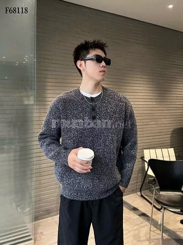 Kho hàng áo len nam mẫu trend, cơ bản sẵn hàng số lượng chạy sàn TMĐT