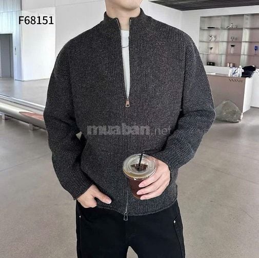 Kho hàng áo len nam mẫu trend, cơ bản sẵn hàng số lượng chạy sàn TMĐT