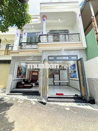 Bán nhà 1 trệt 1 lầu sổ hoàn công , gần cầu Đồng Nai , phường Tân Vạn