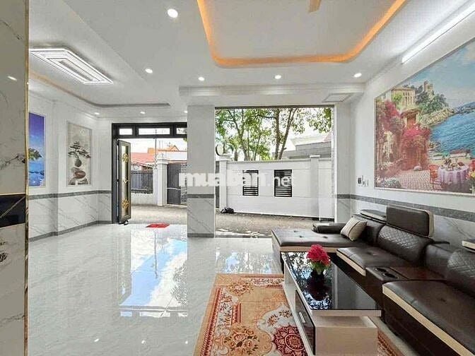 Bán nhà 1 trệt 1 lầu sổ hoàn công , gần cầu Đồng Nai , phường Tân Vạn