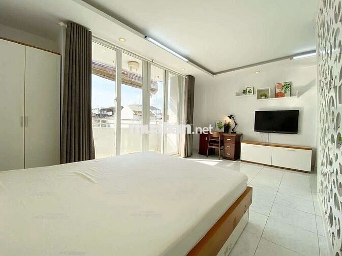 Rộng Thênh Thang! 45m2 - 1PN Balcon - Full Nội Thất - Lê Văn Sỹ Quận 3