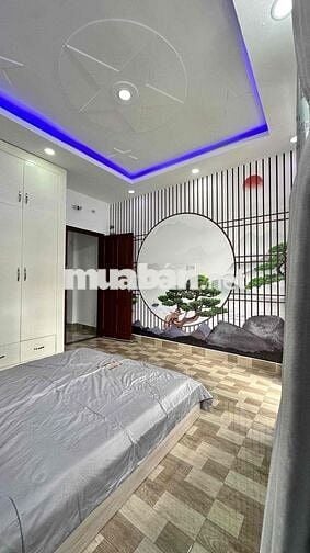 Nhà Hẻm ôtô, 60m2, 4 tầng , 5pn,5 Wc, sân thựợngj trứơc sauhồng riêng