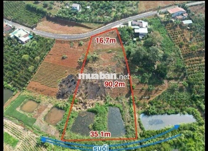 Bán đất mặt tiền hơn 2000m2 giá ngộp tại Bảo Lộc