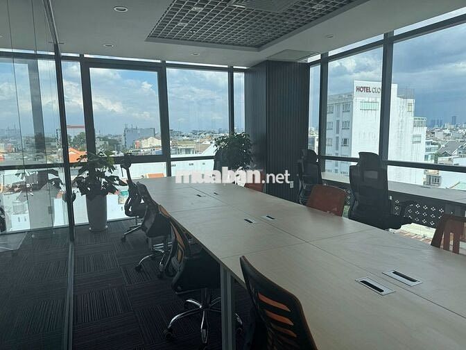 Văn phòng nhỏ cho công ty 5-7nv, full nội thất tòa nhà Sacombank