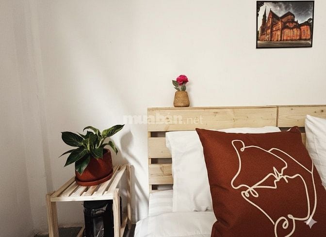 Căn hộ Vintage đầy đủ tiện nghi trung tâm Q1 giá sinh viên