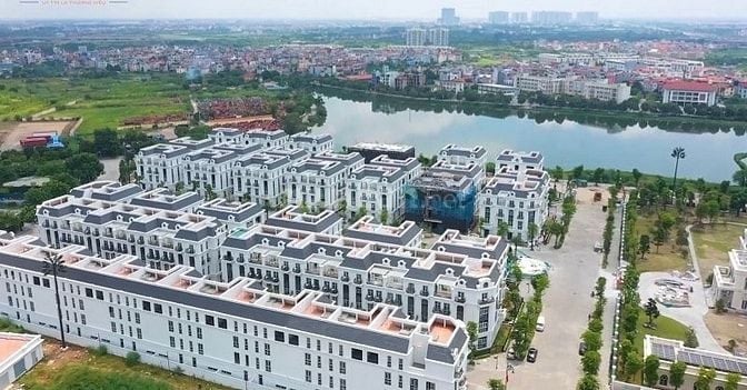 Bán nhà liền kề 102m2 4 tầng 38 tỷ elegantpark Park Thạch Bàn 