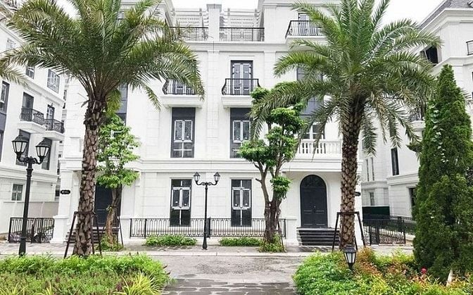 Bán nhà liền kề 102m2 4 tầng 38 tỷ elegantpark Park Thạch Bàn 