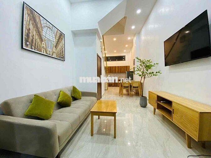 cho thuê nhà full nội thất phạm văn chiêu p13