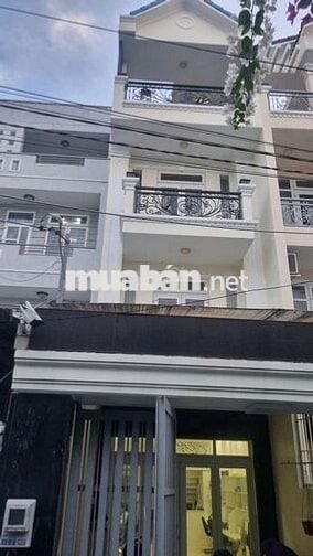 BÁN NHÀ Đ. TRƯỜNG CHINH 4X23.5, 4 TẦNG, 4PN, 5WC, SÂN THƯỢNG TRƯỚC SAU