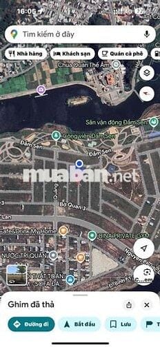 Nắm Chính chủ Lô đầm sen Gần công Viên !!