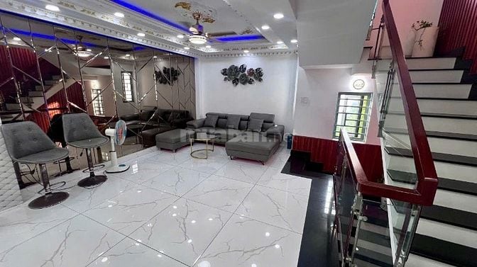 Bán Nhà 55/47 Tây Lân, P. Bình Tân, DT 6*10M2 4.5Lau 5Pn 6Wc. 5.6ty