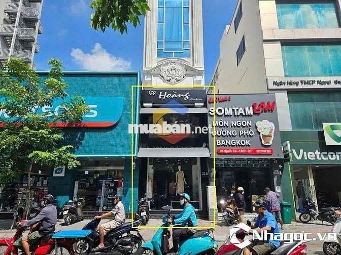 Nhà cho thuê Nguyễn Trãi Q1, 4x16m, Trệt lầu, giá tốt 80 triệu