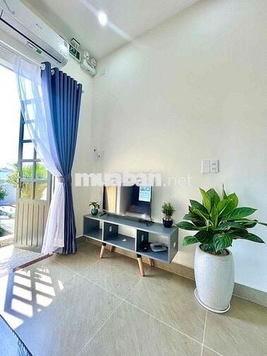 🏡 1pn Tách Bếp, Khu Dân Trí Cao, Cửa Sổ, Ban Công, Full Nội Thất