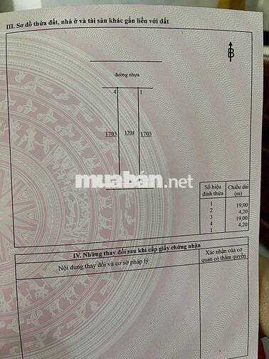 Bán lô đất đường chính F5 khu dân cư Bửu Long 3