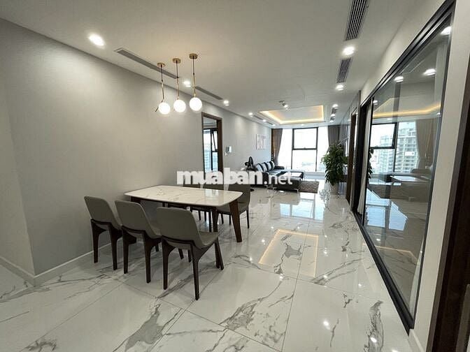 Cho thuê Sunshine Center  Phạm Hùng 110m2 3PN full đồ đẹp giá 19tr/th