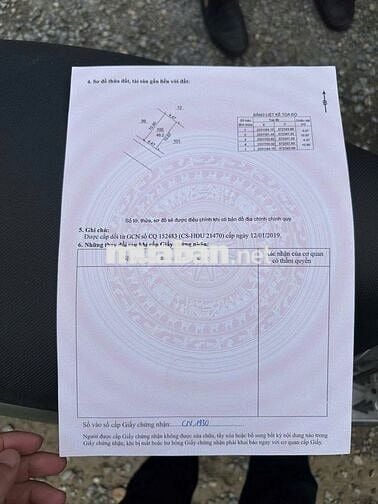 BÁN ĐẤT CƯ QUÁN ĐỨC THƯỢNG DIỆN TÍCH 50M2 MẶT TIỆN 5M Ô TÔ TRÁNH SỔ DO