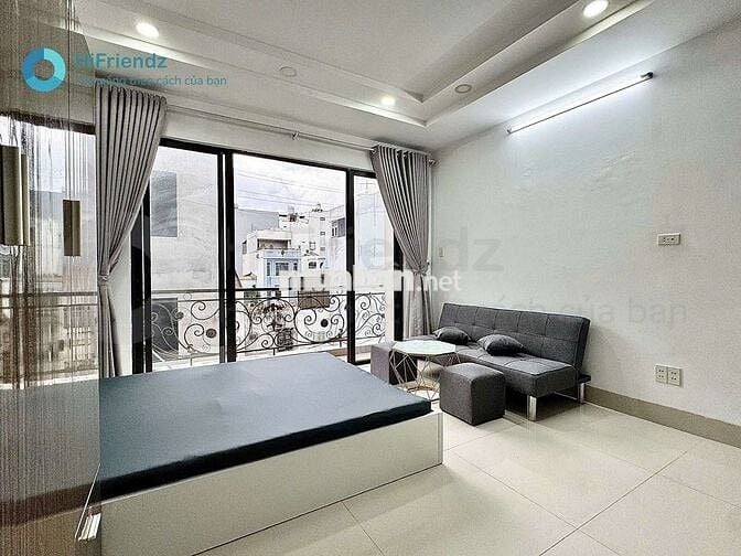 STUDIO BAN CÔNG - FULL NỘI THẤT - RỘNG 30M2 GẦN NGAY CẦU BÌNH LỢI